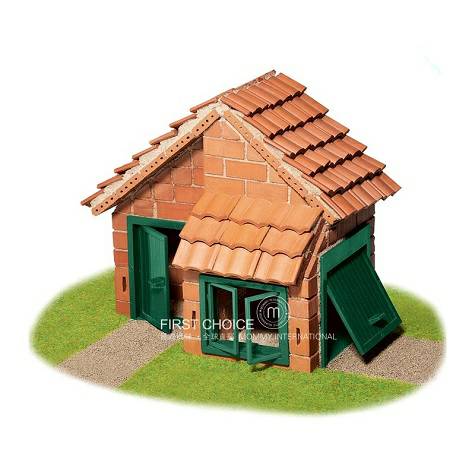 Teifoc 德國teifoc DIY房屋車庫建築模型 海外本土原版