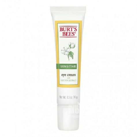 BURT'S BEES 美國小蜜蜂棉花精華敏感肌膚滋潤舒緩眼霜 海外本土原版