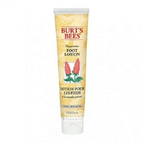 BURT'S BEES 美國小蜜蜂薄荷清新足部修復舒緩乳霜 海外本土原版