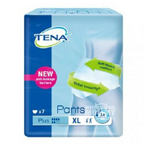 TENA 德國TENA透氣成人XL碼一次性紙尿褲六滴水 海外本土原版