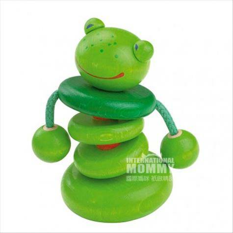 HABA 德國HABA小青蛙寶寶安撫磨牙抓握玩具 海外本土原版