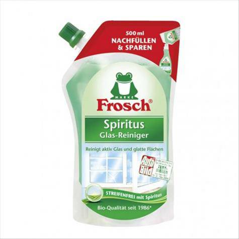 Frosch 德國菲洛施小青蛙玻璃清潔劑補充裝 海外本土原版