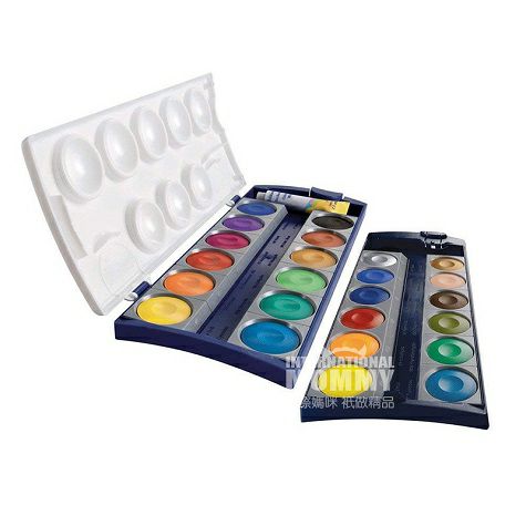 Pelikan 德國百利金兒童水彩顏料套盒24色 海外本土原版