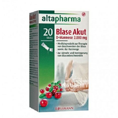Altapharma 德國Altapharma膀胱泌尿系統沖劑20支 海外本土原版