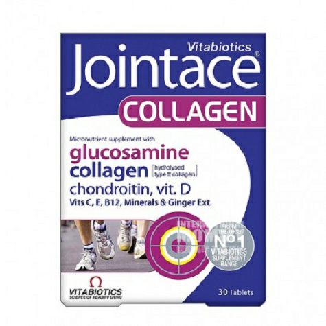 Vitabiotics 英國Jointace膠原蛋白關節軟骨素片劑 海外本土原版