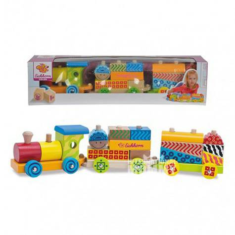 Eichhorn 德國艾希霍恩寶寶積木小火車玩具 海外本土原版