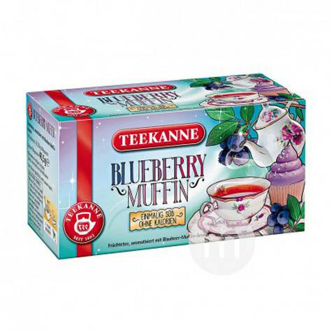TEEKANNE 德國TEEKANNE藍莓松餅水果茶 海外本土原版