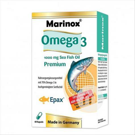 Marinox 德國Marinox Omega-3魚油軟膠囊 海外本土原版