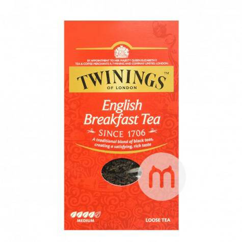 TWININGS 英國川寧英式早餐茶200g 海外本土原版