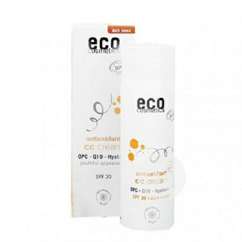 ECO 德國ECO Cosmetics抗老化緊致CC霜SPF30 海外本土原版