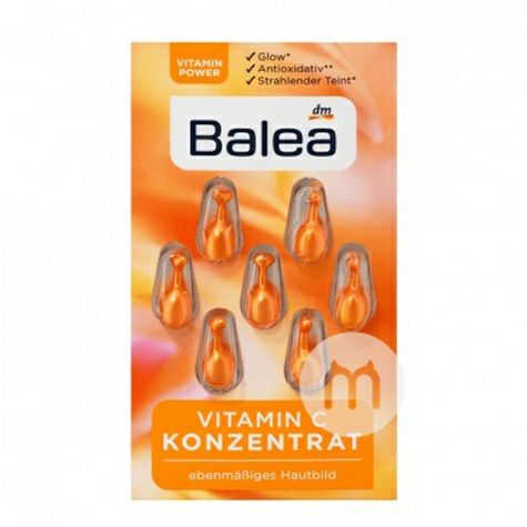 Balea 德國芭樂雅濃縮維生素C精華膠囊*5 海外本土原版