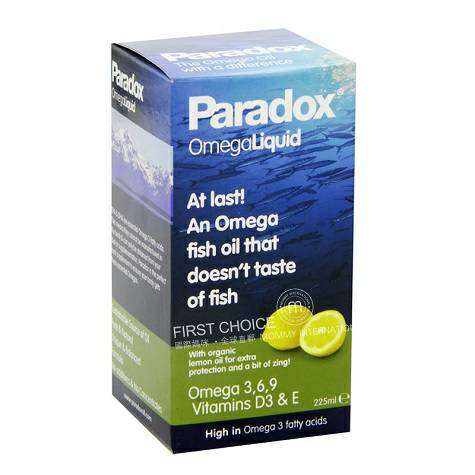 Paradox 英國Paradox 液體深海魚油 海外本土原版