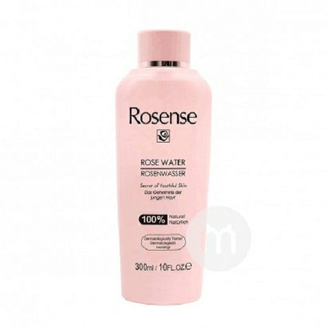 Rosense 土耳其洛神詩大馬士革玫瑰保濕爽膚水100%玫瑰原液 海外本土原版