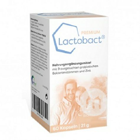 Lactobact 德國Lactobact成人孕婦有機濃縮益生菌膠囊 海外本土原版