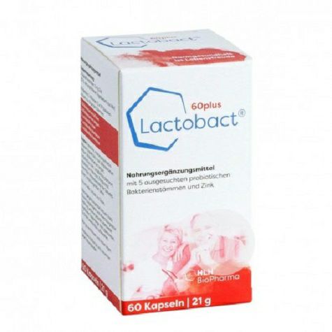 Lactobact 德國Lactobact中老年人有機濃縮益生菌膠囊 海外本土原版