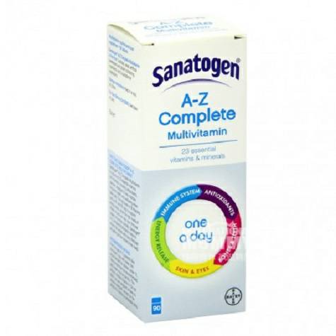 Sanatogen 英國Sanatogen A-Z全效營養補充片 海外本土原版