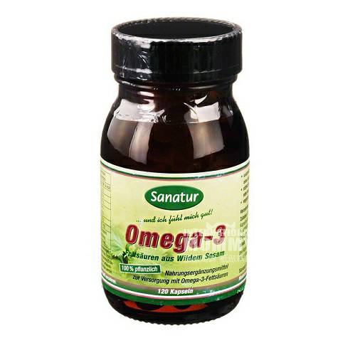 Sanatur 德國Sanatur100%Omega-3脂肪酸植物膠囊...