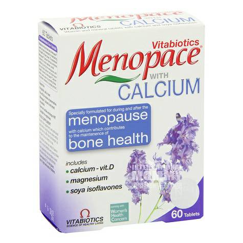 vitabiotics 英國Menopace Calcium更年期鈣質營養素 海外本土原版