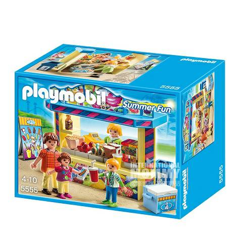 Playmobil 德國百樂寶摩比世界糖果展位 海外本土原版