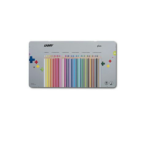 LAMY 德國淩美金屬盒裝36色彩色鉛筆 海外本土原版