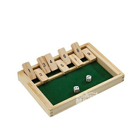 Beluga 德國白鯨折疊木板骰子遊戲 海外本土原版