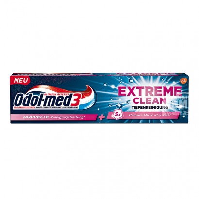 Odol·med3 德國Odol·med3深層清潔防齲齒牙膏 海外本土原版