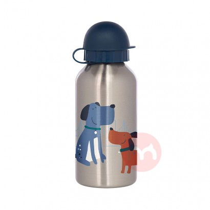 Sigikid 德國喜吉兒兒童不鏽鋼飲水瓶400ML藍色 海外本土原版