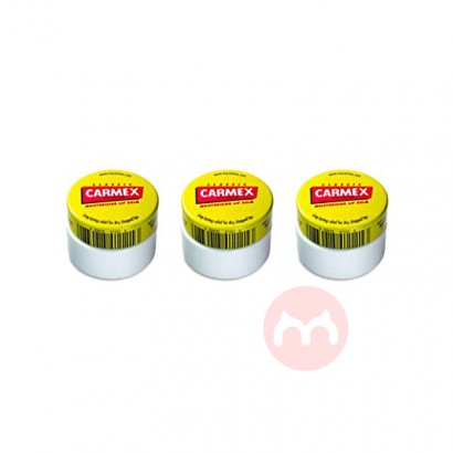 Carmex 美國小蜜缇罐裝經典潤唇膏3件套（3 x 8.4 毫升） ...
