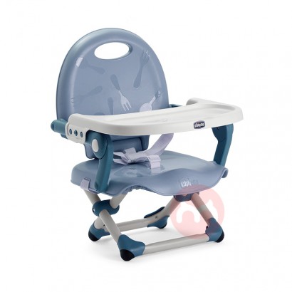 Chicco Pocket snack 攜帶式輕巧餐椅座墊 空氣藍餐椅