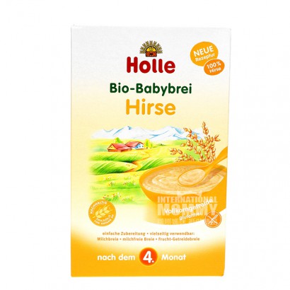 【2件】Holle 德國凱莉純有機小米米粉4個月以上 海外本土原版