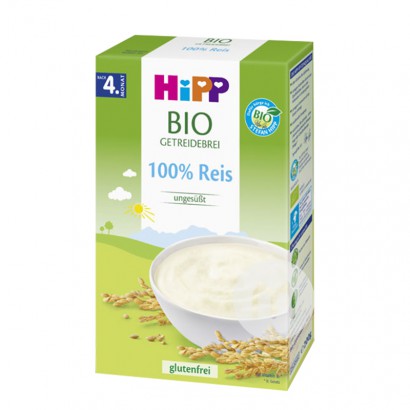 【2件】HiPP 德國喜寶有機大米米粉4個月以上200g 海外本土原版