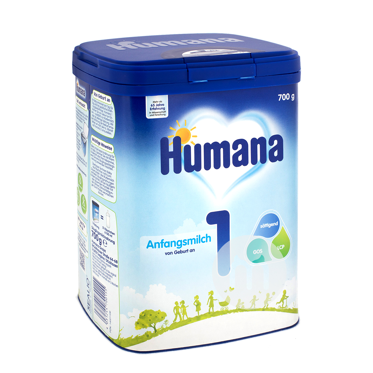Humana 德國瑚瑪娜嬰兒奶粉1段*4盒 海外本土原版