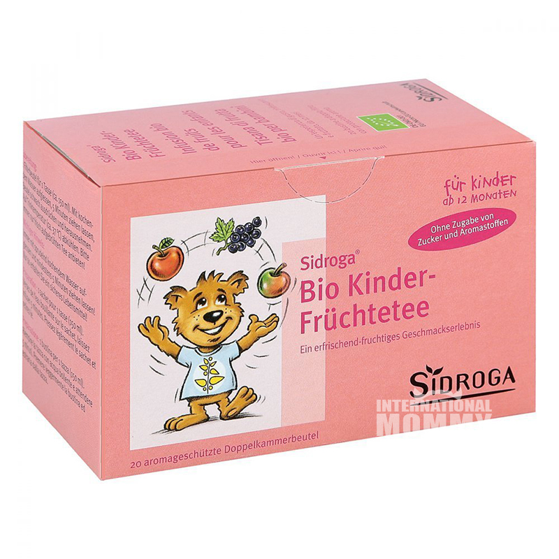 SIDROGA 德國SIDROGA有機兒童花果茶 海外本土原版