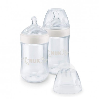 NUK 德國NUK超寬口徑PP奶瓶2件裝260ml 6-18個月 海外本土原版