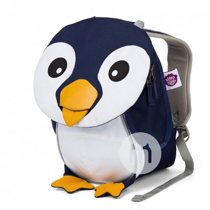 Affenzahn 德國Affenzahn可愛動物藍色企鵝幼稚園兒童雙肩背包1-3歲 海外本土原版
