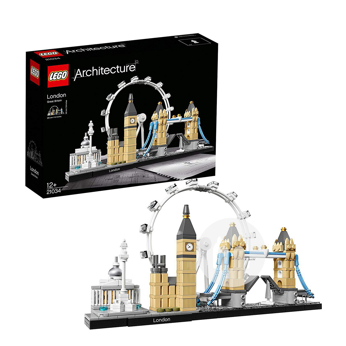 LEGO 丹麥樂高建築系列21034倫敦 海外本土原版