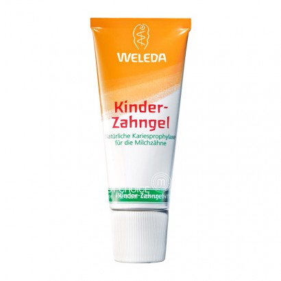 【2件】WELEDA 德國維蕾德有機可食用無氟牙膏 海外本土原版