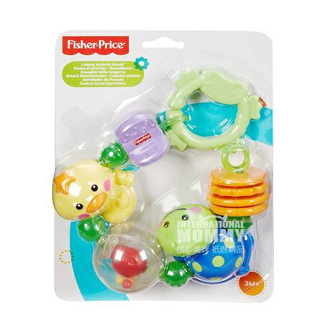 Fisher Price 美國費雪撥浪鼓鏈 海外本土原版