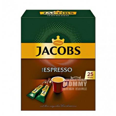 JACOBS 德國雅各布斯無糖速溶黑咖啡 海外本土原版