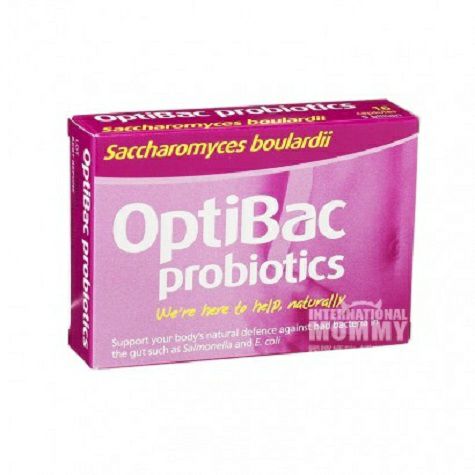 OptiBac probiotics 英國Optibac probiotics緩解腹瀉型益生菌16粒 海外本土原版