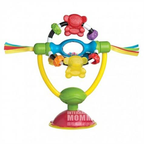 Playgro 澳洲Playgro寶寶高腳椅搖鈴玩具 海外本土原版