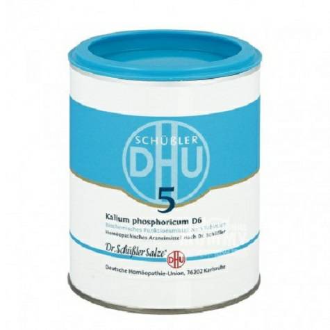 DHU 德國DHU磷酸鉀D6 5號保護神經大腦肌肉細胞1000片 海外...