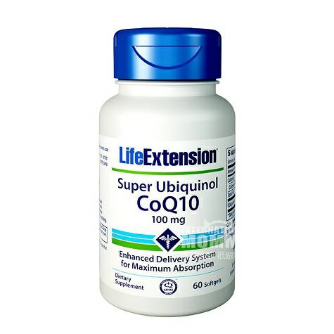 Life Extension 美國Life Extension超級泛醇還原型輔酶Q10膠囊 海外本土原版