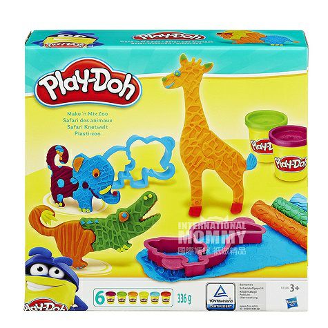 Play Doh 美國培樂多繽紛動物樂園橡皮泥套裝 海外本土原版