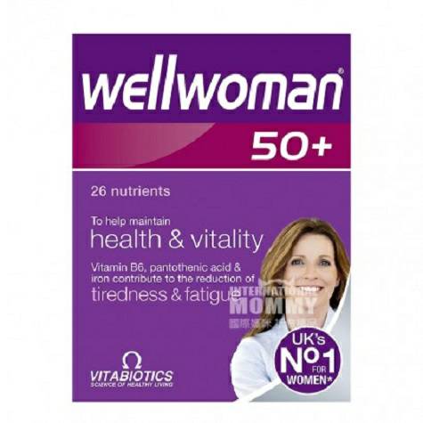 Vitabiotics 英國Wellwoman女性複合維生素30片 海...