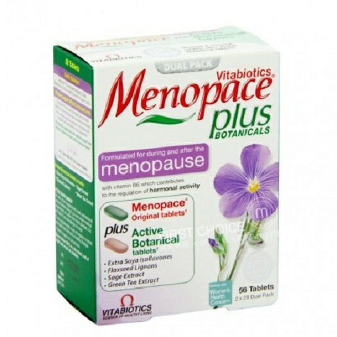 Vitabiotics 英國Menopace婦女性更年期營養片加強版 海外本土原版