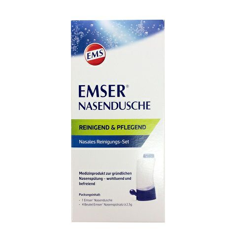 EMS 德國EMS emser成人重力洗鼻器+洗鼻鹽20包 海外本土原版