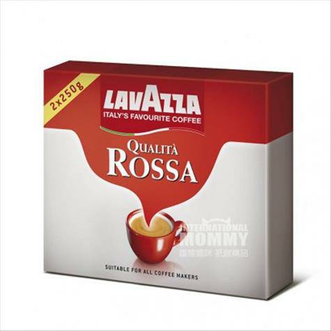 LAVAZZA 義大利樂維薩羅薩咖啡粉盒裝500g*2 海外本土原版