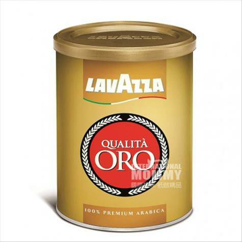 LAVAZZA 義大利樂維薩意式金牌咖啡粉罐裝*4 海外本土原版