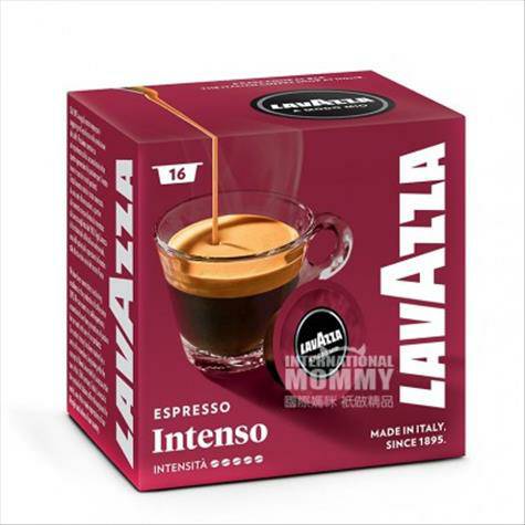 LAVAZZA 義大利樂維薩褐色激烈膠囊咖啡盒裝*2 海外本土原版